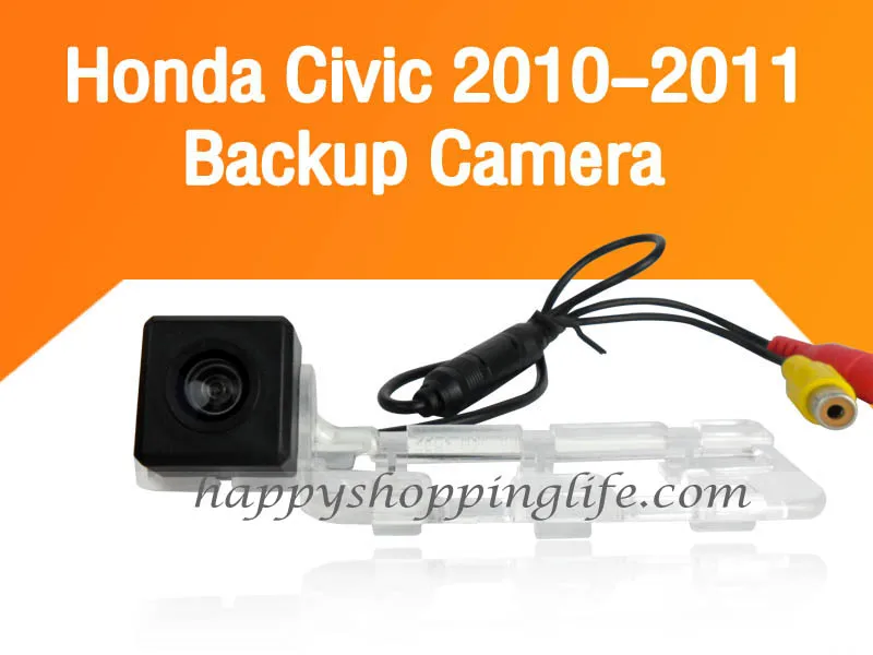 Резервное копирование Камера для Honda Civic 2010 2011 Водонепроницаемый автомобиля