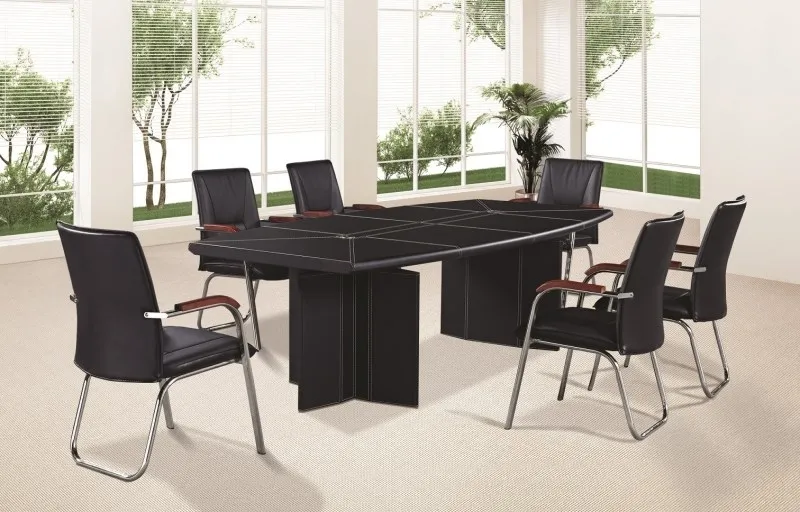 2.4 м высокого уровня кожа офисная мебель конференц-стол рабочий стол |