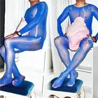 Сексуальное Мужское боди, шелковое соблазнительное размера плюс, мужские экзотические чулки, сексуальные костюмы, чулки для тела, мужские колготки