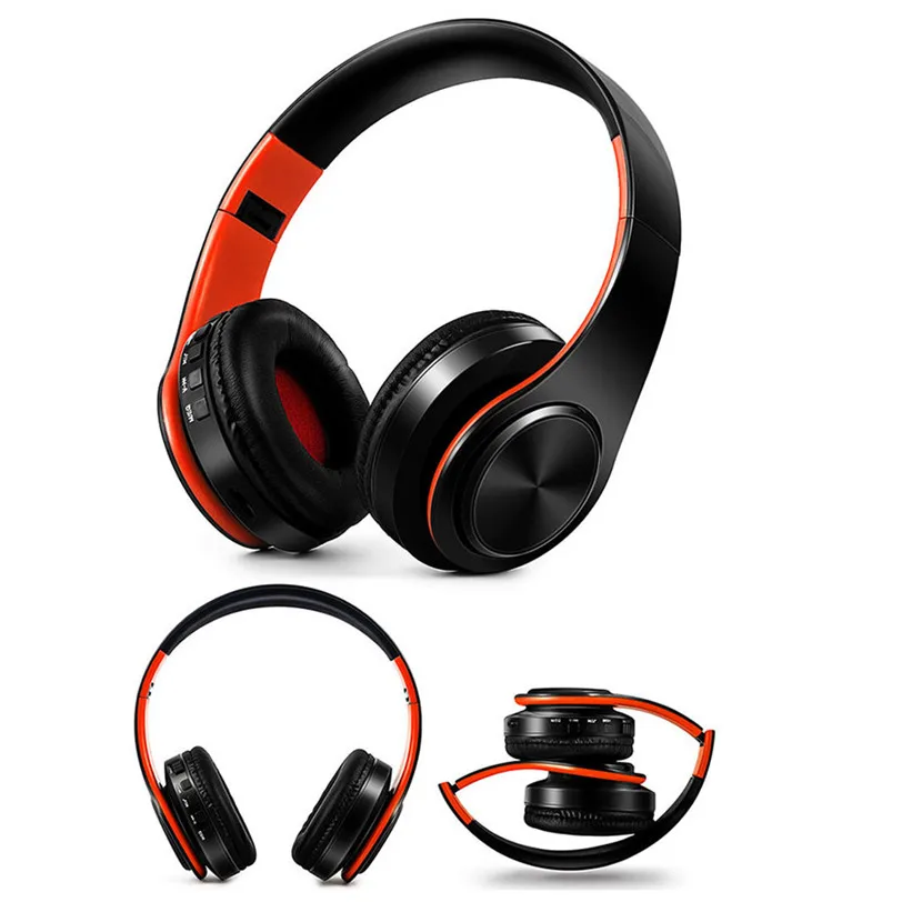 Накладные Bluetooth наушники Hi-Fi стерео Беспроводная гарнитура с микрофоном