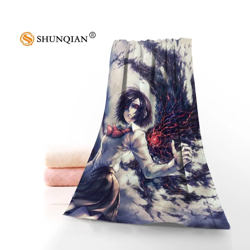 

Custom Tokyo Ghoul Towels Microfiber Fabric Popular Face Towel/Bath Towel Size 35x75cm, 70x140cm Print your picture
