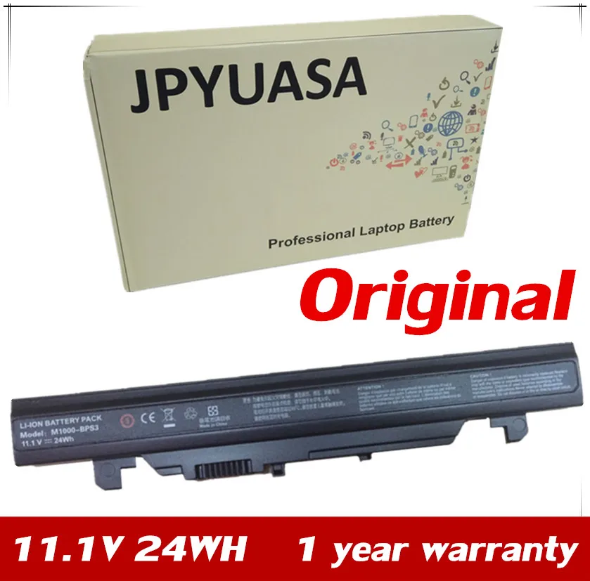 

7XINbox 11.1V 24wh Laptop Battery M1000-BPS3 For Clevo VNB108 M1000-BPS6 batteria