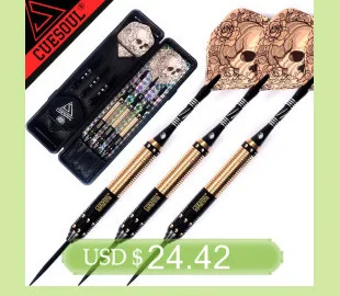 6 шт. Cuesoul 28 мм Профессиональные сменные Dart Сталь Совет Dart Аксессуары