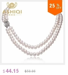 ASHIQI 90 см/120 см натуральный пресноводный жемчуг ожерелья ювелирные изделия 3 ряда свитер цепи длинные ожерелья женщины подарок на день матери