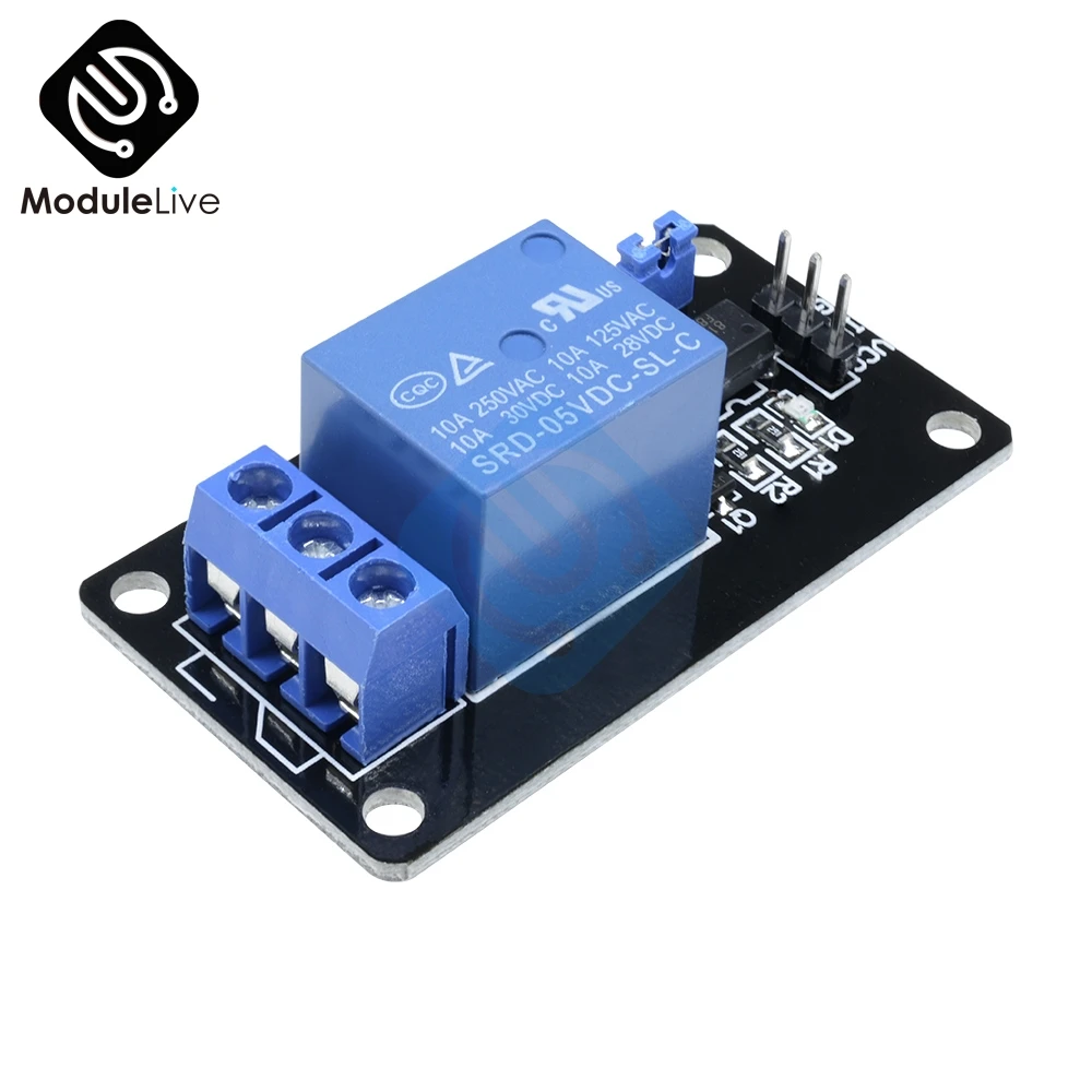 5V1 5В 1 канальный релейный модуль для Arduino релейная Интерфейсная плата MCU PIC AVR DSP ARM
