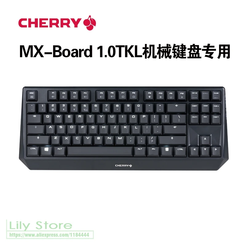 Для Cherry Mx Board 1,0 Tkl G80-3810 G80-3811 силиконовый механический беспроводной Bluetooth Настольный ПК клавиатура протектор кожи