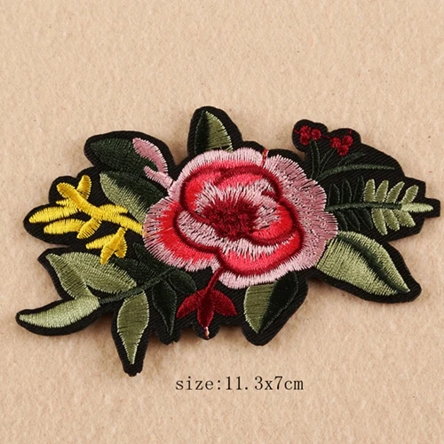 Аппликация для одежды с цветочными нашивками аппликация наклейка нашивка курток