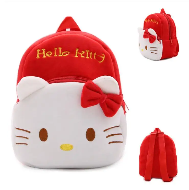 9color Pink Cartoon Animal Doll Backpack Accessories Fits Children's gifts kindergarten boy girl baby student bags Mochila | Игрушки и