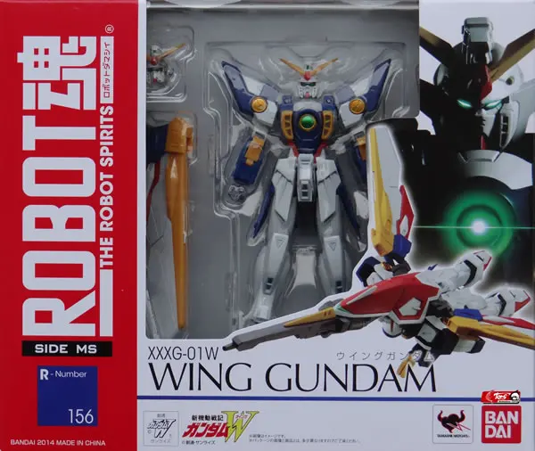 PrettyAngel Подлинная Bandai Tamashii нация робот дух No.156 мобильный костюм Gundam крыло экшн