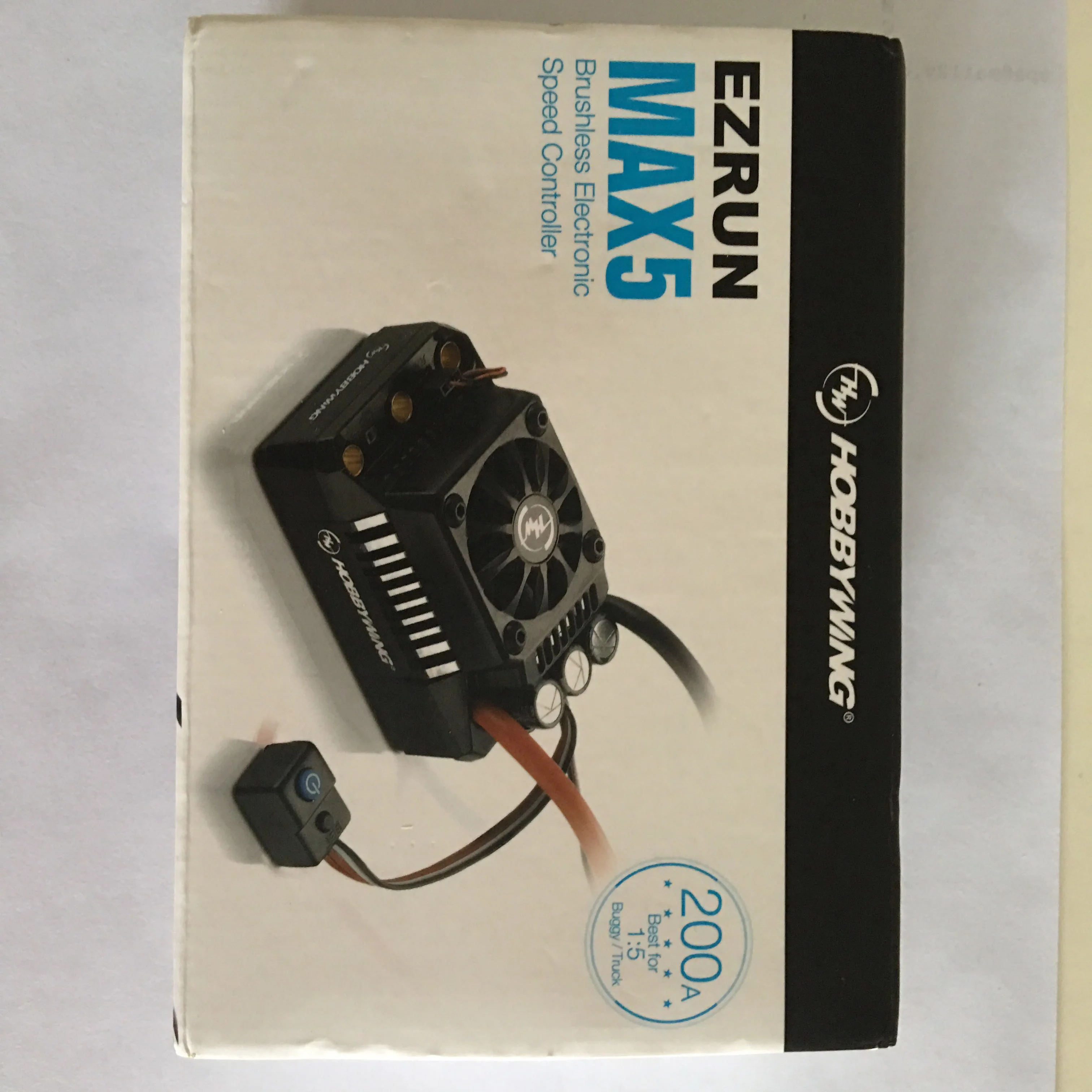 Hobbywing EzRun Max6 V3/Max5 V3 160A/200A контроллер скорости водонепроницаемый бесщеточный ESC для 1/6 1/5 RC автомобилей