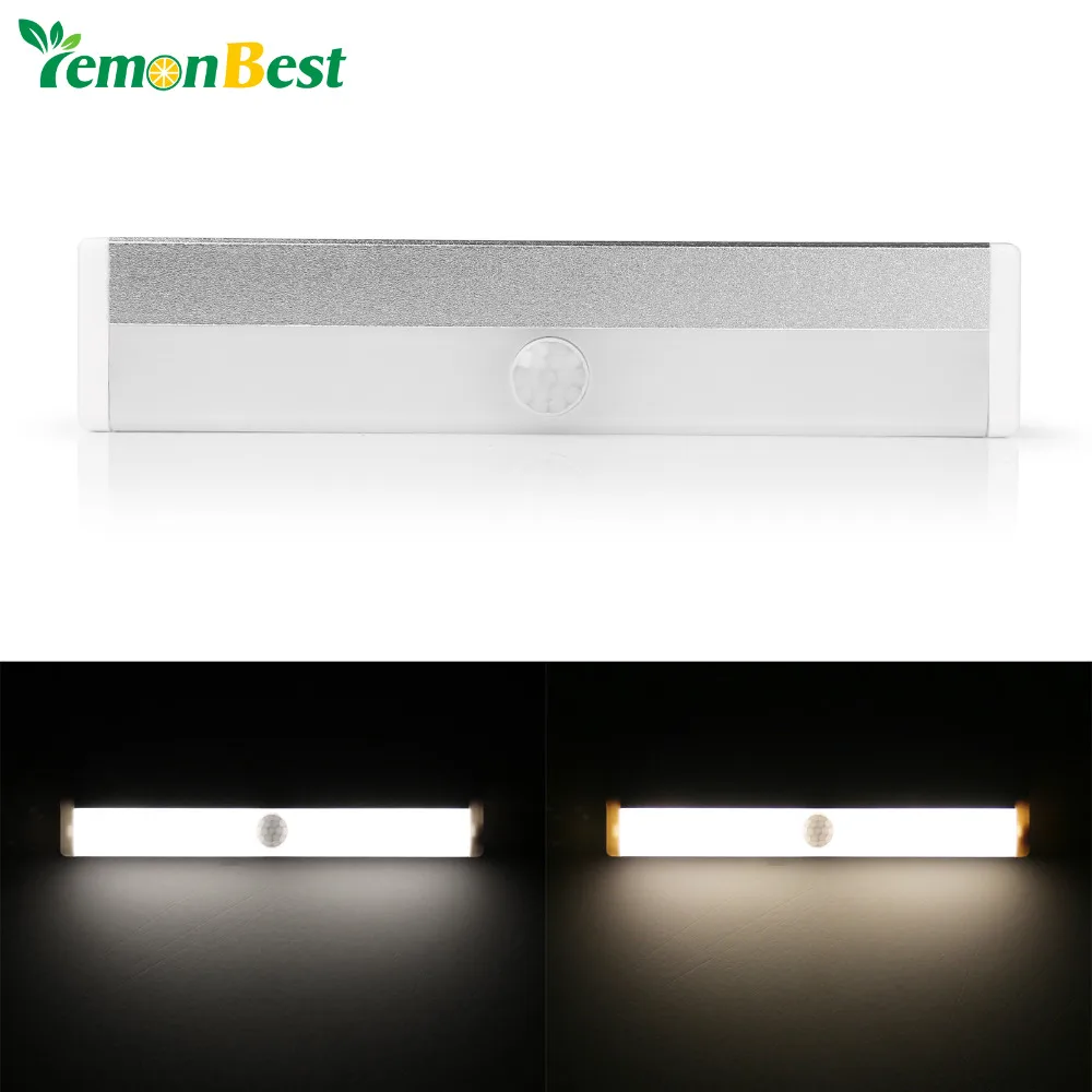 Перезаряжаемый Магнитный инфракрасный ИК датчик движения светодиодный