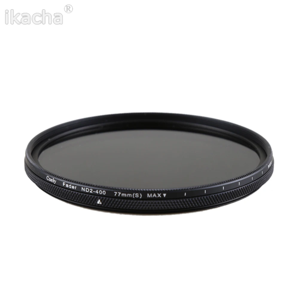Slim ND2-400 Neutral Density Fader Variable ND filter Adjustable For Canon Nikon Sony 49/52/55/58/62/67/72/77/82mm | Электроника