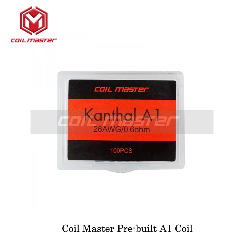 100 шт./упак. 100% оригинальная катушка Master CoilMaster Pre built A1 шт. в коробке для электронных
