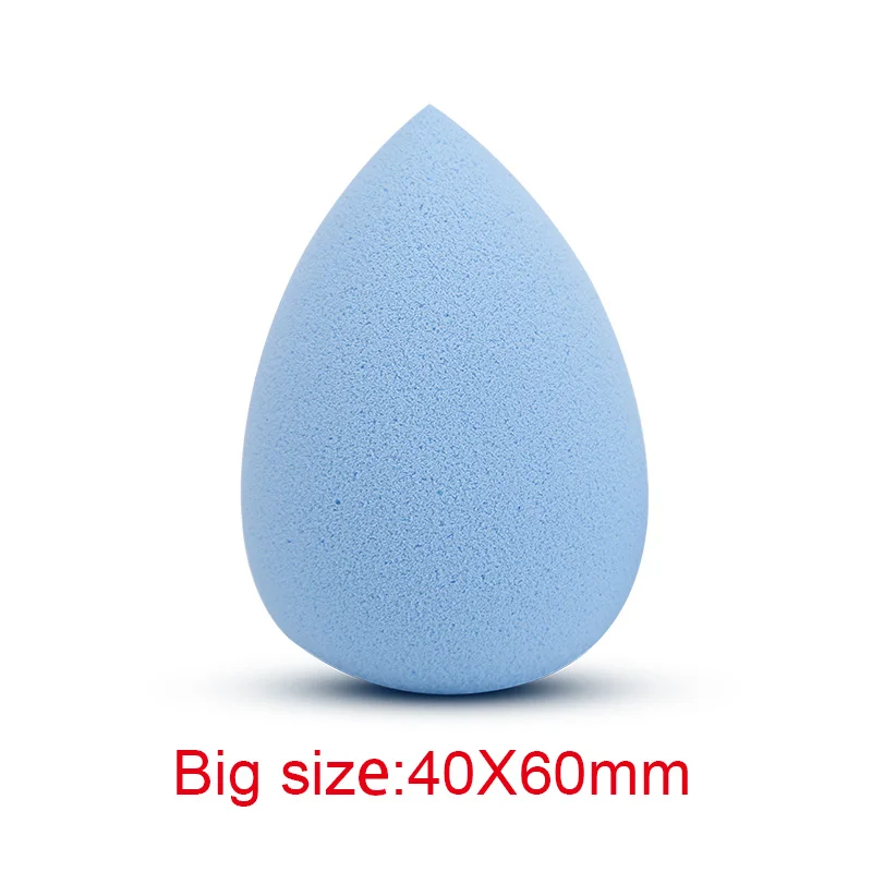 Large Light Blue Cocute макияж основа Губка макияж Косметическая пудра гладкая Красота Косметика Макияж Губка Красота Инструменты подарки - Цвет: Large Light Blue