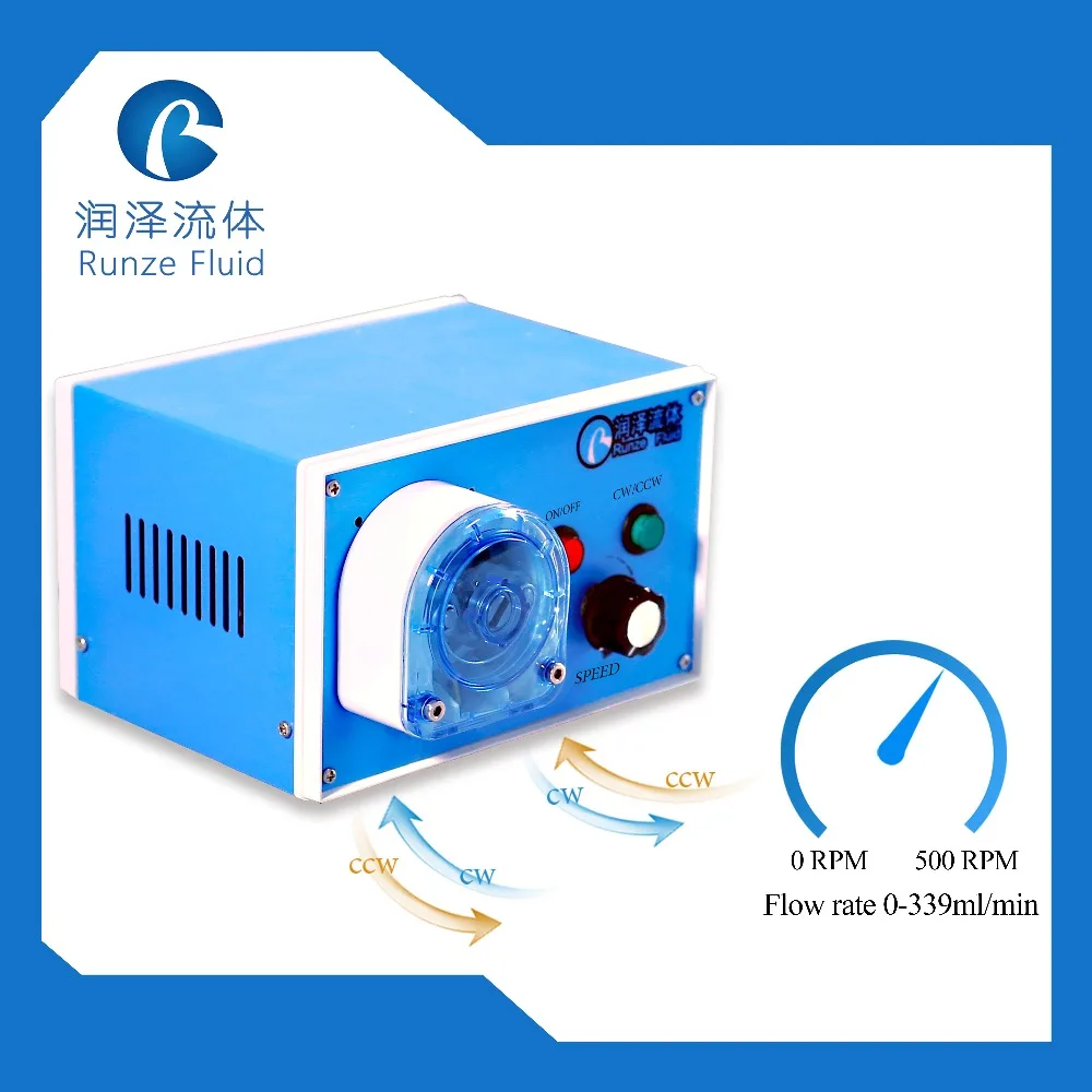 Runze перистальтический насос с регулируемым потоком лабораторный Дозирующий