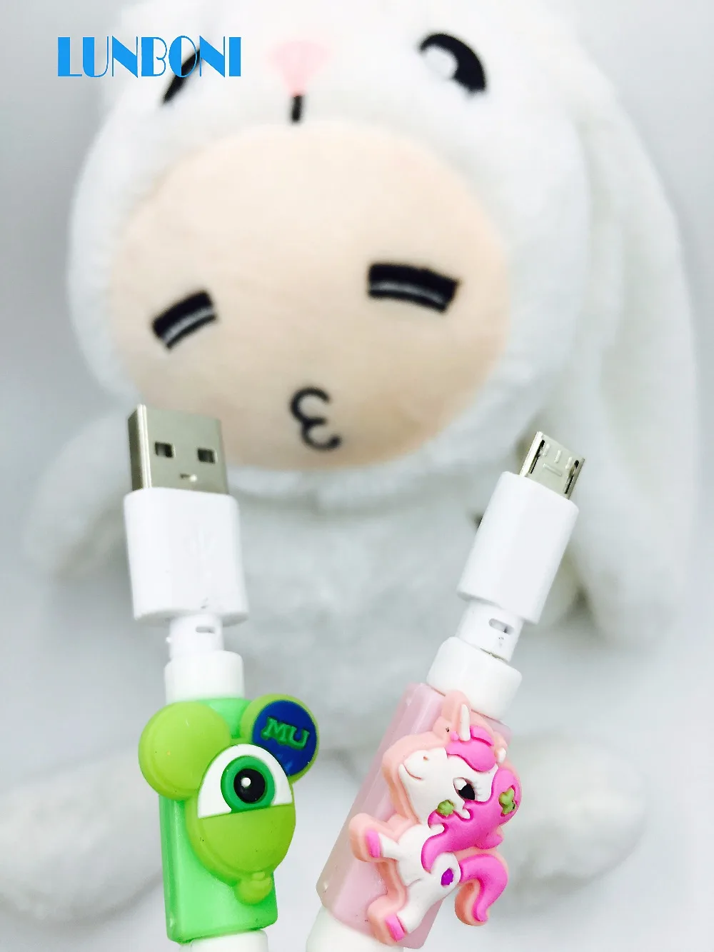 10 шт./лот Микки Маус Анти-перелом мультфильм USB защитный кабель для намотки данных