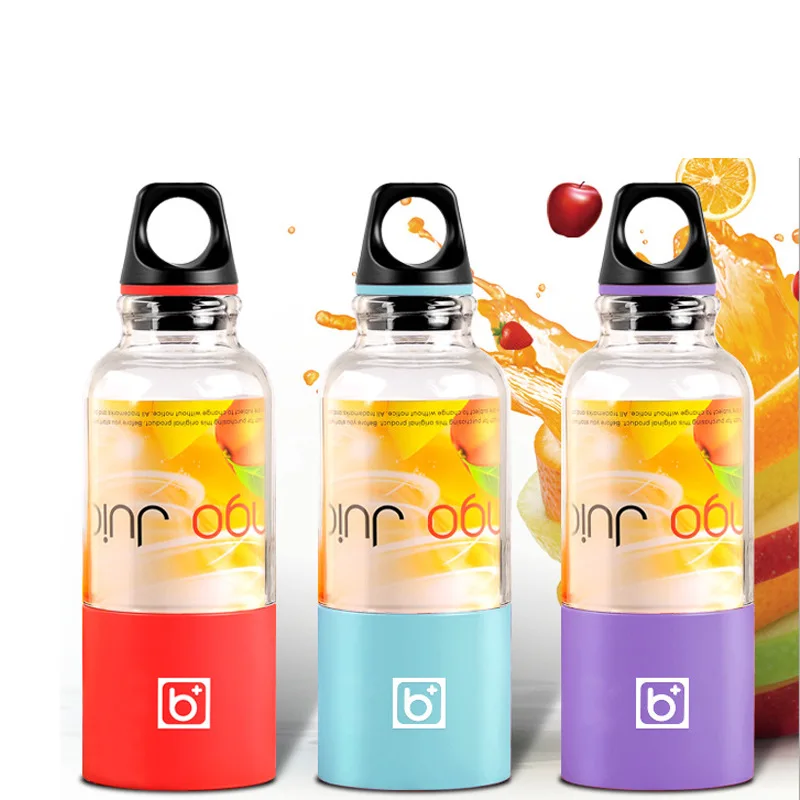 500ml Electric USB Juicer Cup Portable Rechargeable Blender Maker Shaker Squeezers Fruit Orange Juice Extractor | Дом и сад