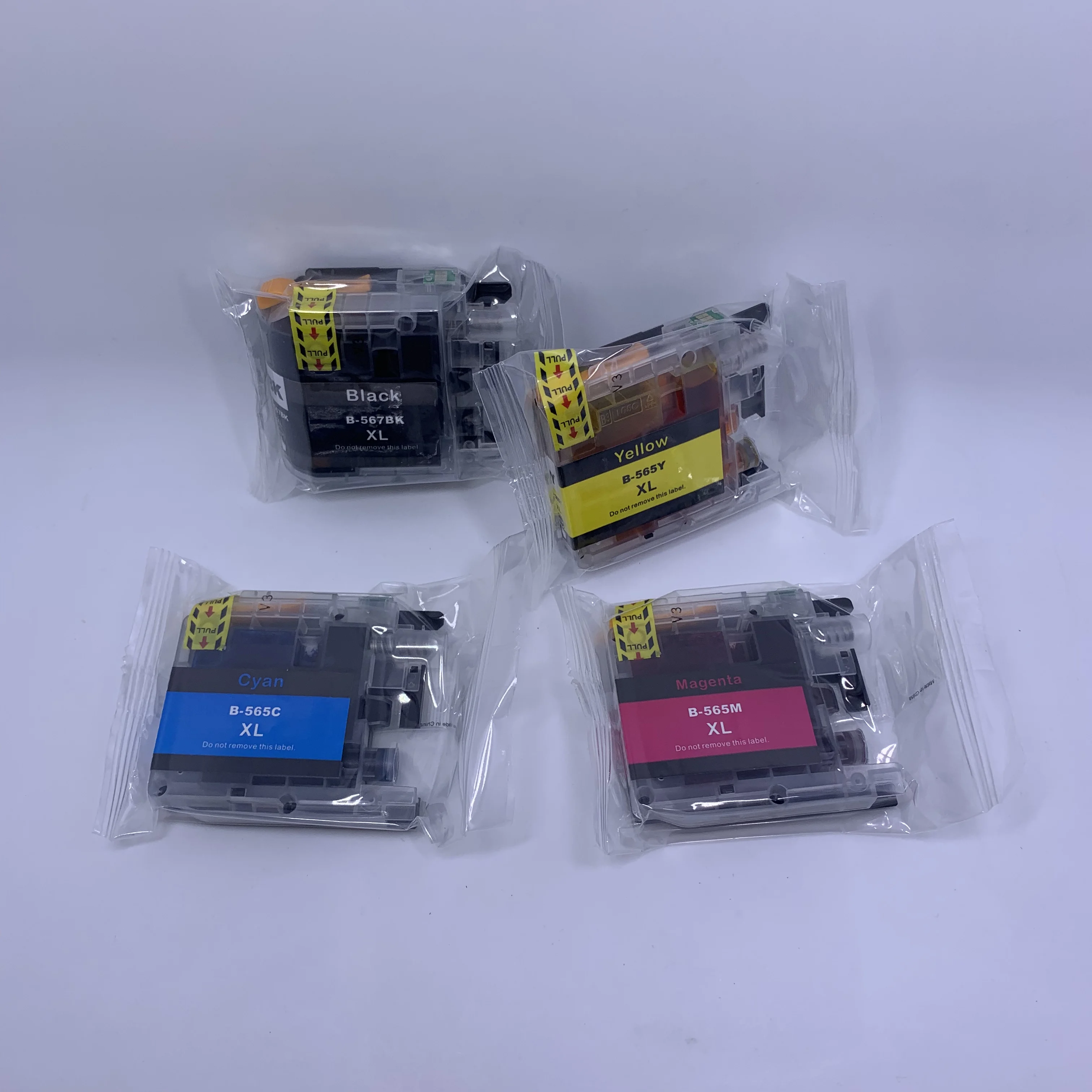 YOTAT совместимый чернильный картридж LC567 LC565 для принтера Brother MFC J2310 J2510 J3520 J3720|ink