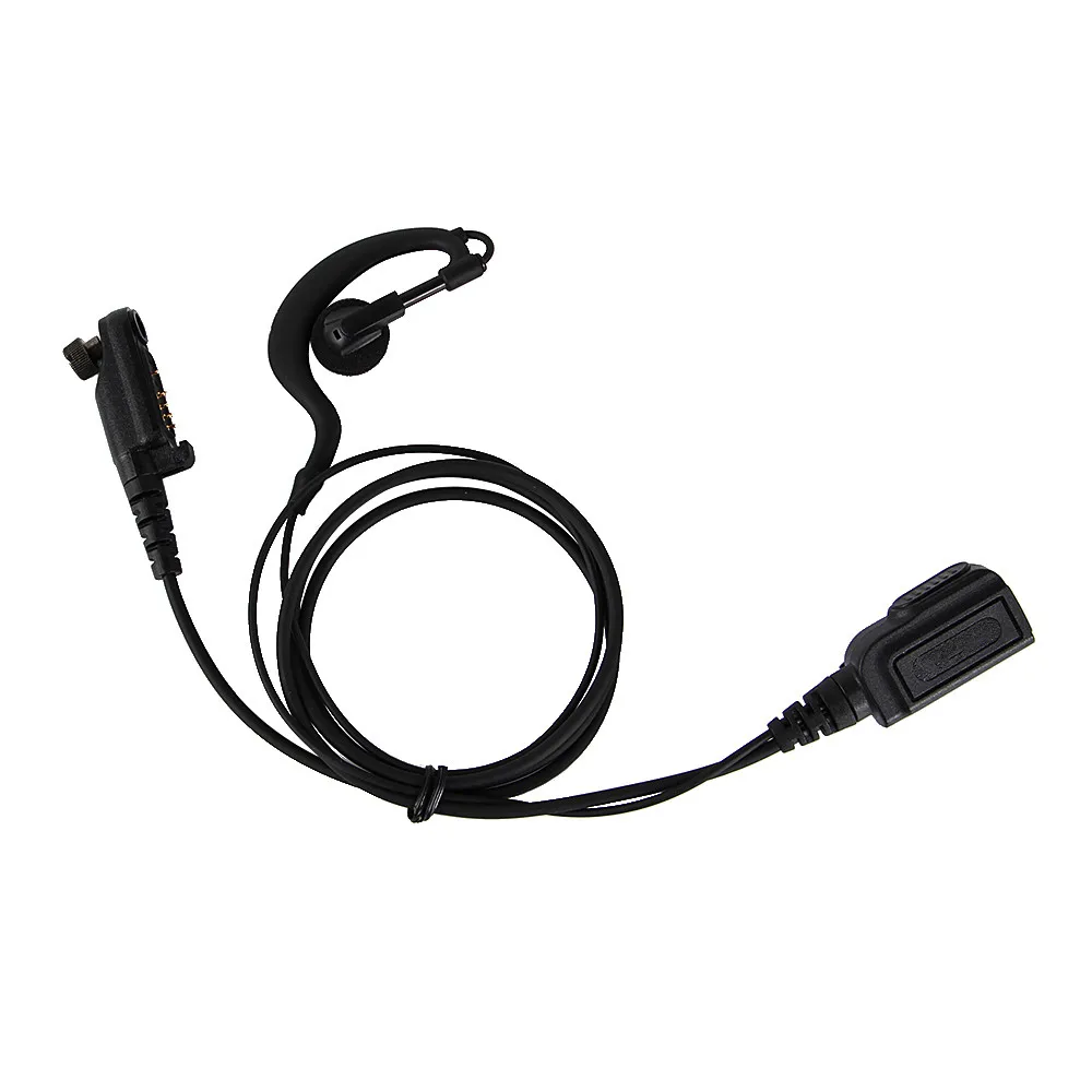 Walkie Talkie Earhook Mic Earpiece Headset for HYT Hytera Two Way Radio PD600 PD602 PD605 PD662 PD665 PD680 PD682 PD685 X1p X1e