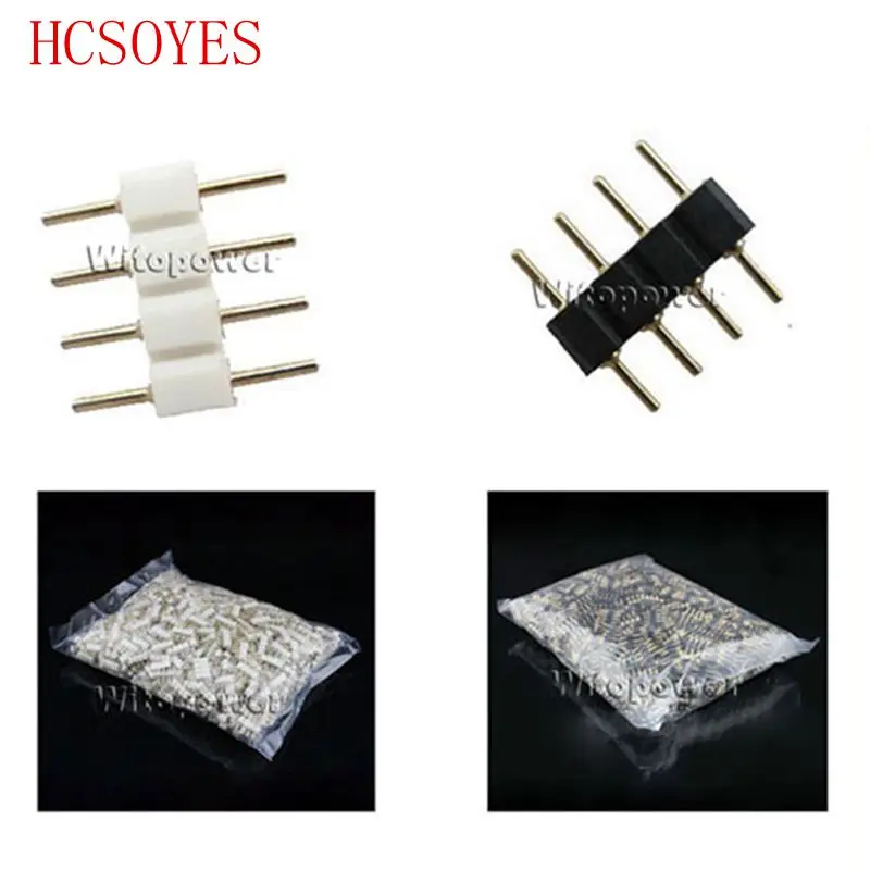 1000 шт 4pin/5pin RGB led разъем штекер Адаптер для SMD 5050 3528 светодиодные ленты |
