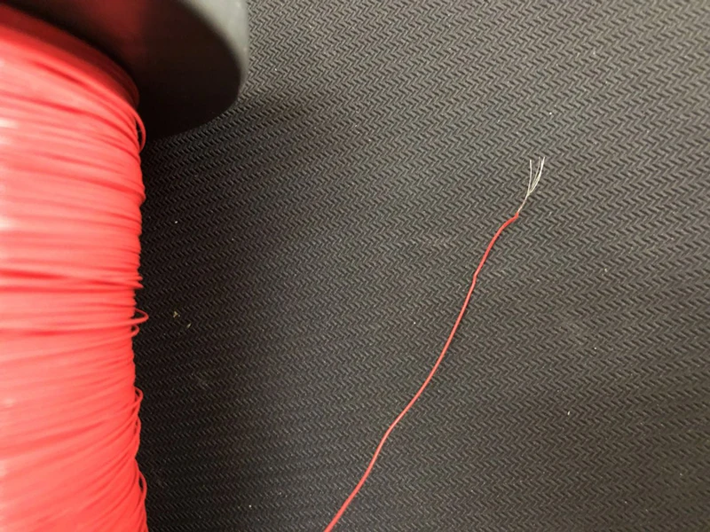 1000 м UL10064 один провод 34AWG FEP 19/0.036 OD 0 32 мм высокотемпературный Проволочный Кабель