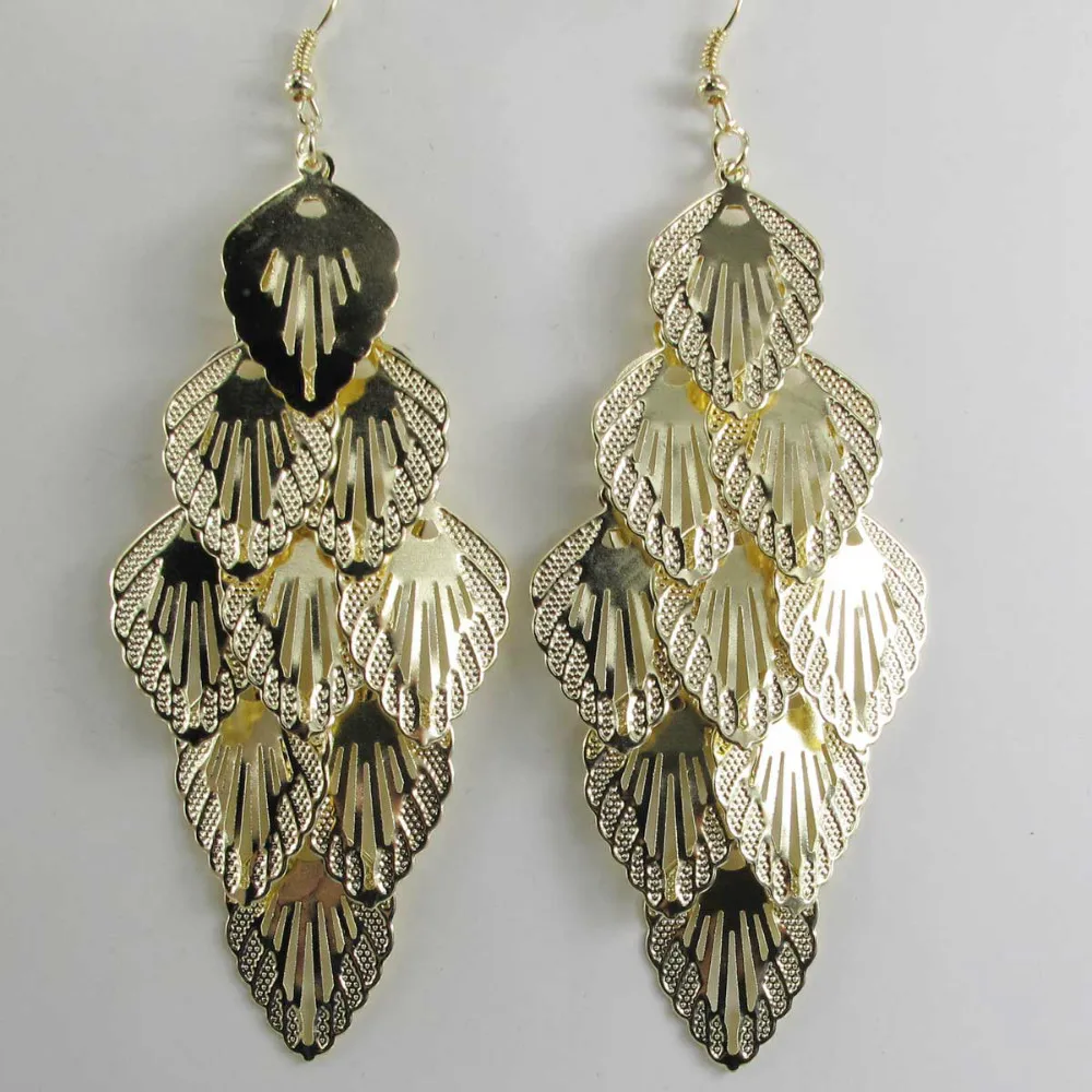 Дизайнерские женские серьги-гвоздики с прозрачными кристаллами позолоченные