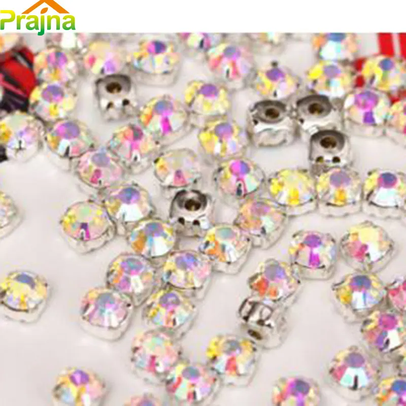 Стеклянные стразы Prajna SS16 для свадебного платья стильные украшения сделай сам