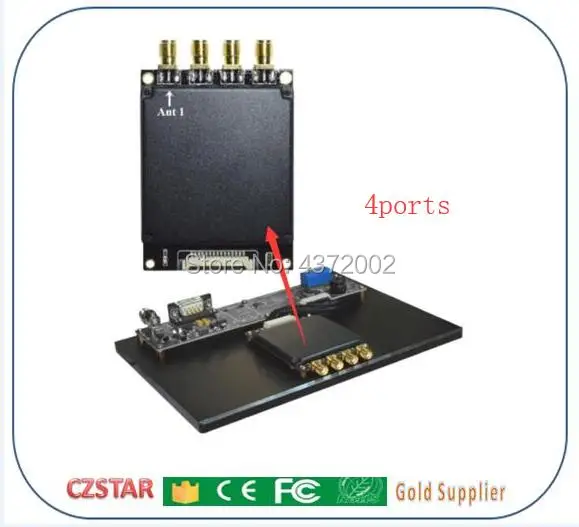 Считыватель Rfid карт Impinj R2000 с чипом 860 960 МГц большим радиусом