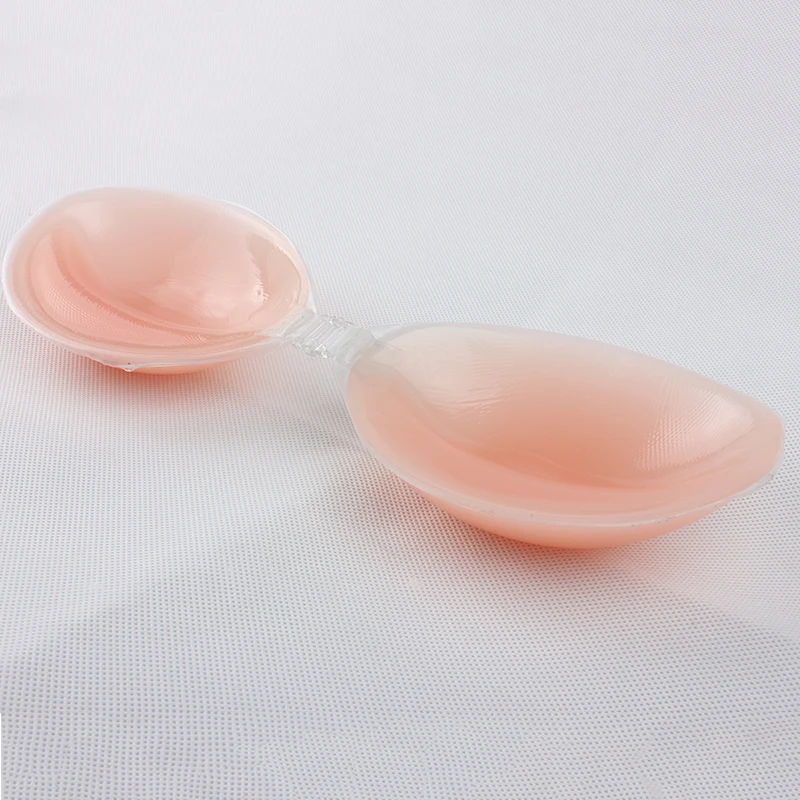 Невидимый Бюстгальтер Утолщение Pad Вставить Разъем Небольшой Груди Силиконовые