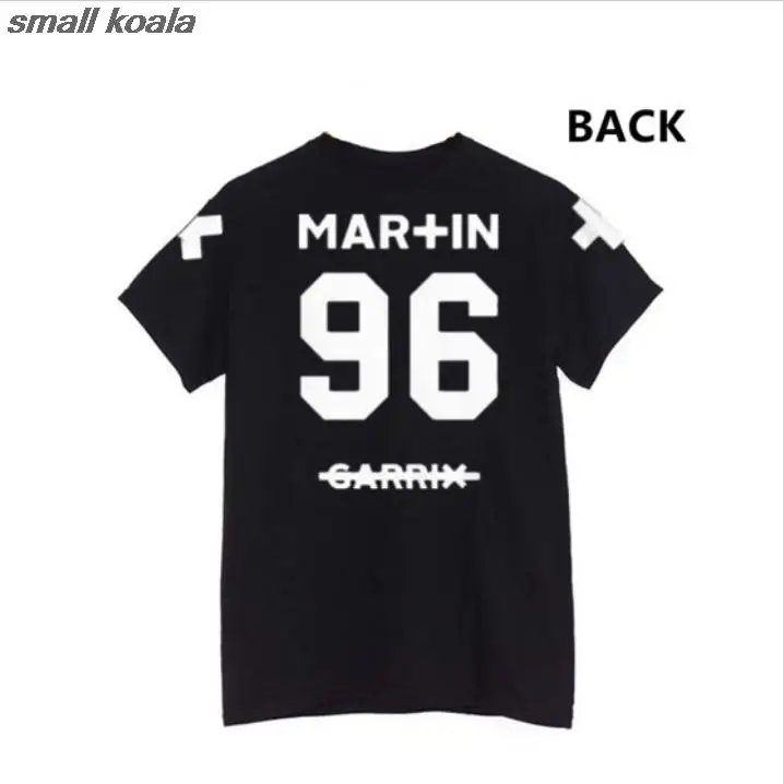 

3 Side Print Martin Garrix Team O-neck shirt sleeve T-shirt Tour Lover Gift Tee Fan 100% Cotton