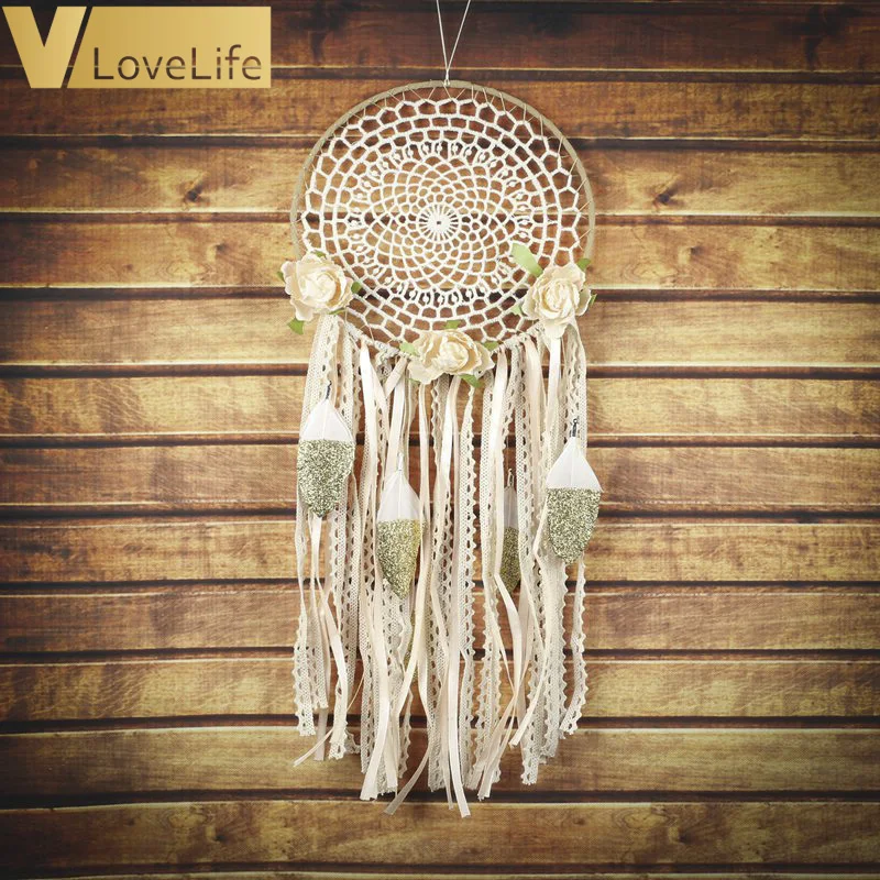 Boho Dream Catchers Свадебный комплект для украшения ручной работы DIY ремесло вечерние