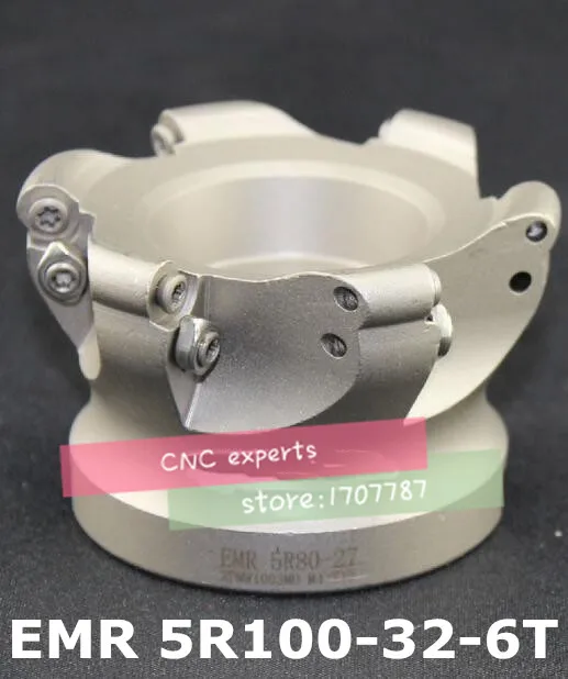 

EMR 5R 100-32-6T фреза фрезерный станок с ЧПУ фрезерные инструменты для круглых вставок типа R5 RPMW1003