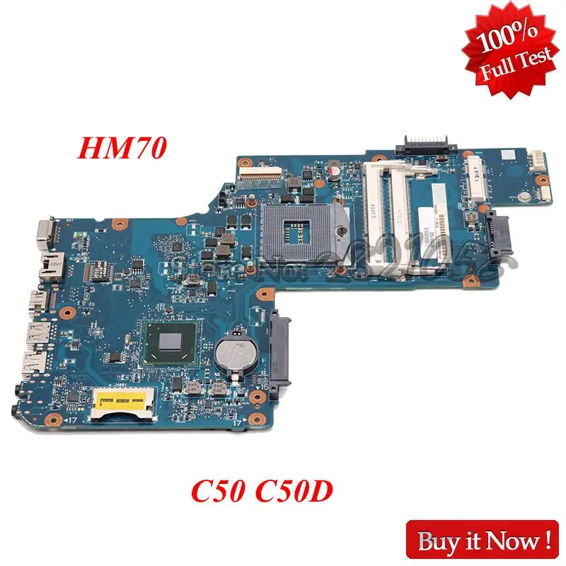 Материнская плата NOKOTION H000061920 для ноутбука Toshiba Satellite C50 C50D материнская HM70 DDR3