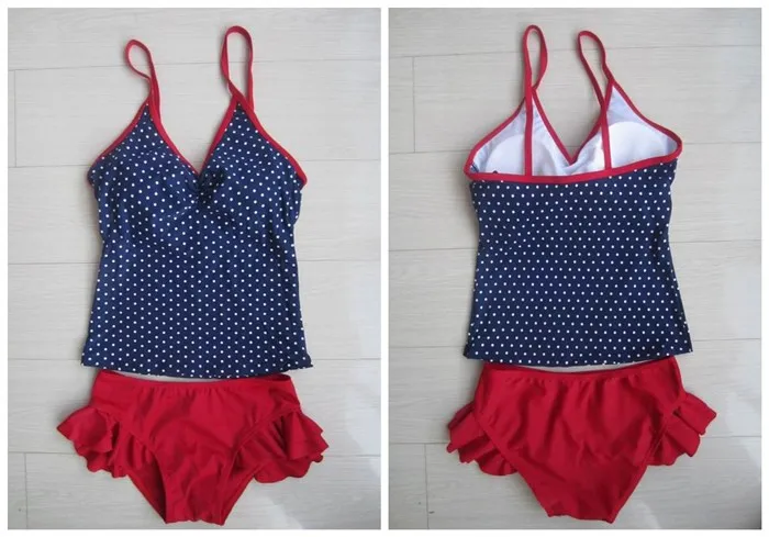 Новинка 2014 заводские магазины милый раздельный купальник на бретельках в