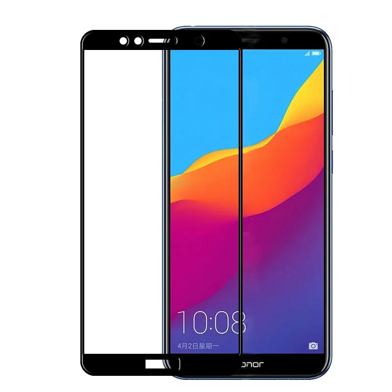 Полноэкранное 3D Защитное стекло для Huawei Honor 7A Pro 7C 7X 8X искусственная