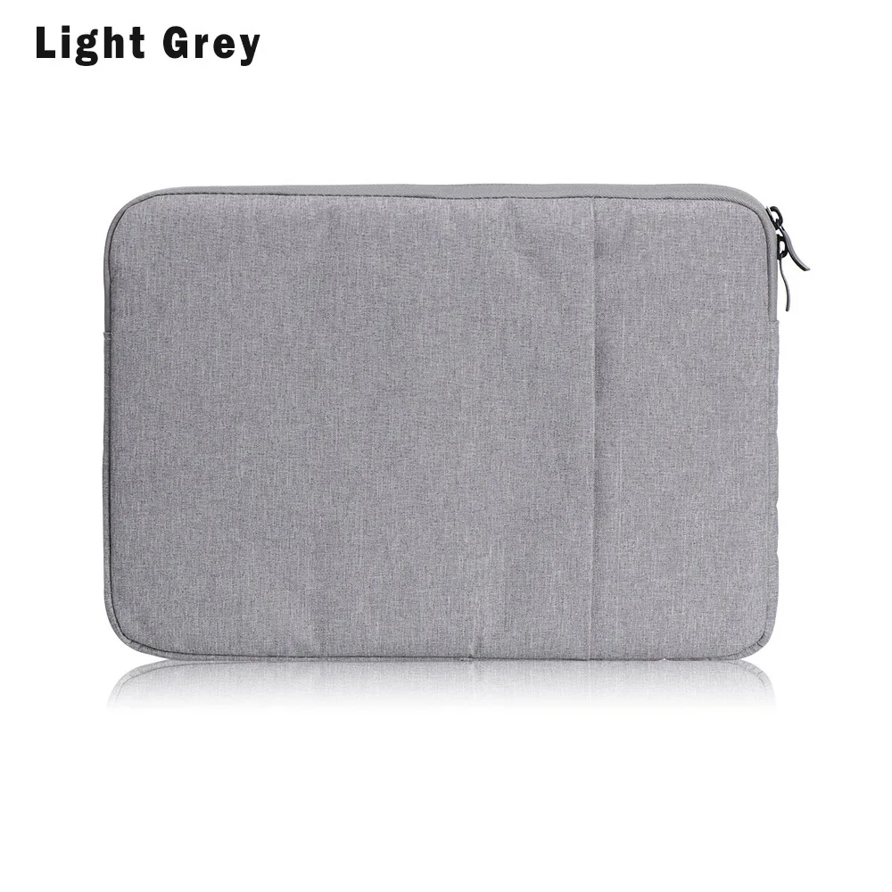 Light Grey Новая Водонепроницаемая универсальная сумка для ноутбука чехол сумка для ноутбука для MacBook Air Pro Lenovo HP Dell Asus 11 13 15 15,6 дюймов - Цвет: Light Grey