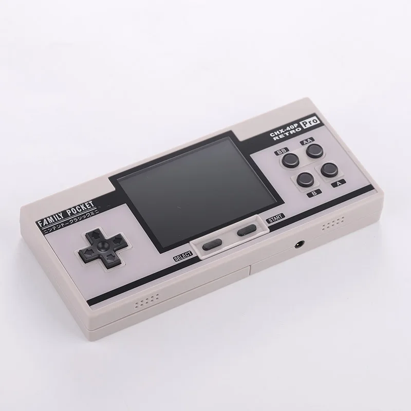 plan A gray Ретро портативная игровая консоль 3,0 дюймов экран мини видео игровая консоль встроенные 348 классические игры Поддержка 2 плеера ТВ видео выход - Цвет: plan A gray