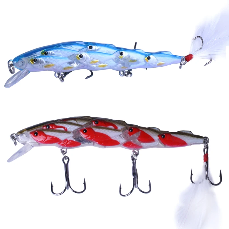 HENGJIA Professional Minnow воблеры свимбейт Джеркбейт рыболовный жесткая приманка