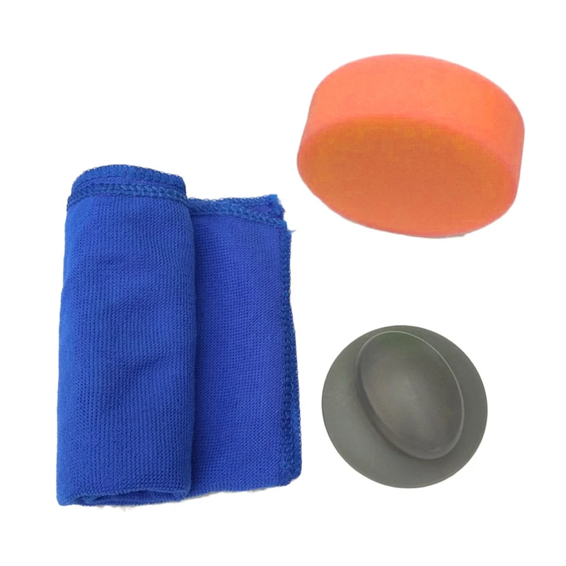 3 шт./1 набор губки Для Полировки Автомобиля|sponge handle|sponge spongesponge wax |
