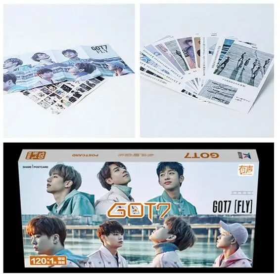 Kpop последний официальный GOT7 набор 121 zhang той же секции альбом текст K-pop got7 подарок