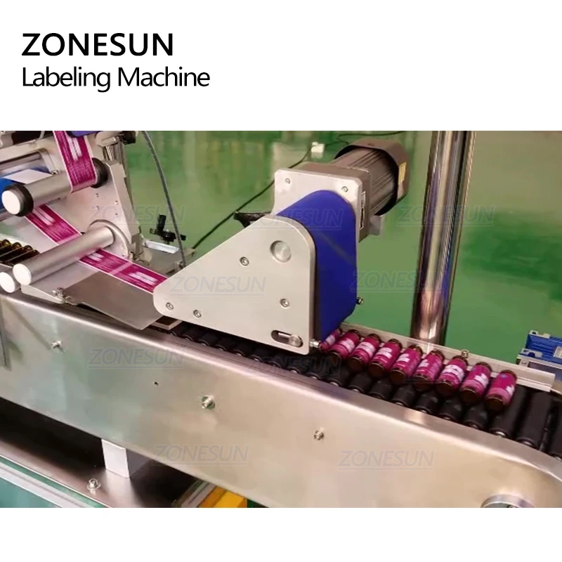 ZONESUN XL-T823 автоматический, для круглых бутылок, ручка для лекарств, флакон для дыма, сигарета, наклейка для бутылок, упаковочная машина для маркировки