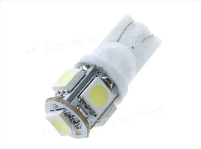 50 шт./лот Автомобильные светодиодные 159/193/W5W/194 T10 5SMD 5 SMD светодиоды 5050SMD 5led лампа |