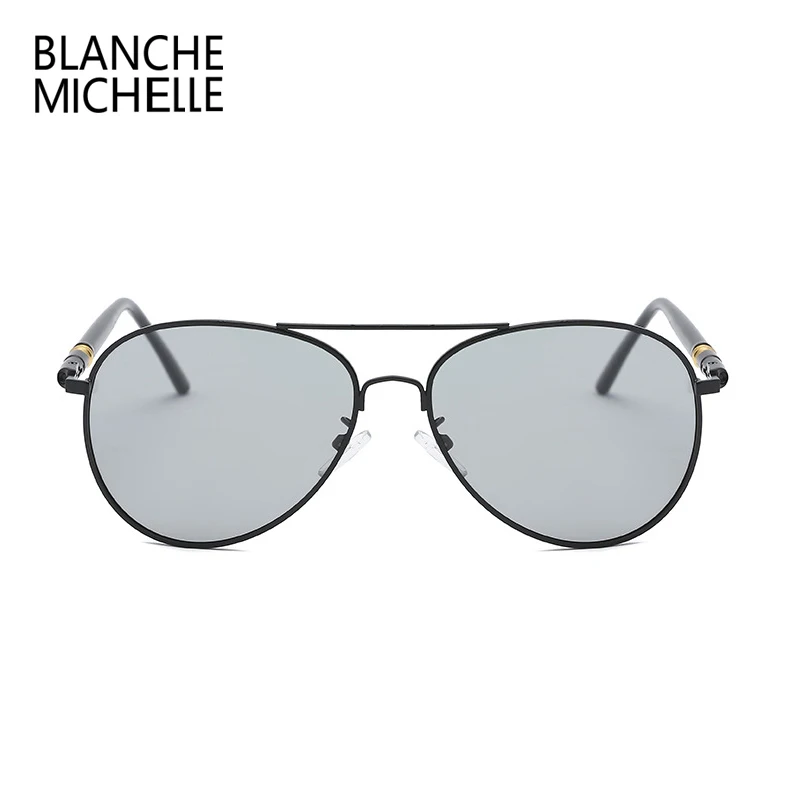 Blanche Michelle, фотохромные солнцезащитные очки для мужчин, поляризационные, UV400, солнцезащитные очки для женщин, oculos gafas de sol hombre, классические очки пилота