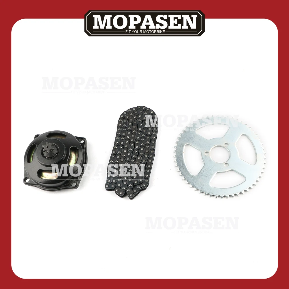 

T8F Chain Front Gear Box Rear Chain Sprocket Mini Moto ATV Quad Pit Dirt Bike Engine Parts Accessories Free Shipping