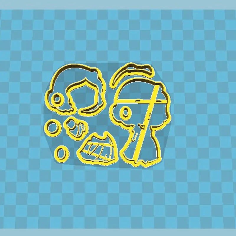 Мультяшный персонаж Белоснежка формочки для печенья набор помадки кекс топ на