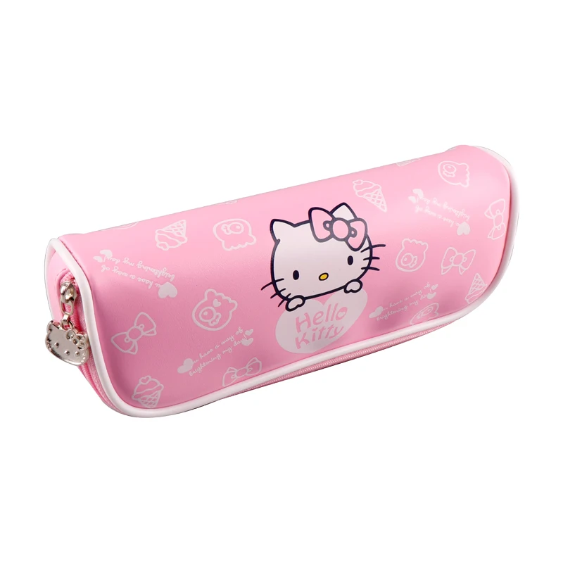 TOPSTHINK настоящий Hello kitty ткань милый мягкий большой чехол-карандаш для девочки