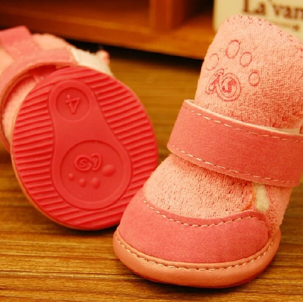 Ботинки для собак зимние теплые 4 шт./компл. | Дом и сад