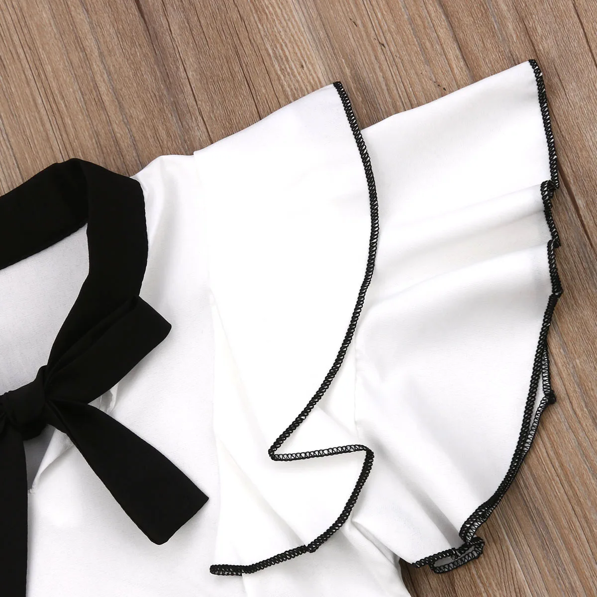 Одежда для малышей одежда девочек шифоновый топ и футболка + комплект с шортами