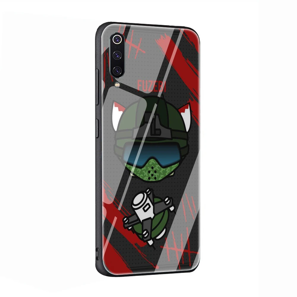 G6 Чехол для телефона из закаленного стекла Rainbow Six Siege для Xiaomi mi 8 9 Red mi 4X 6A Note 5 6 7 Pro Pocophone F1 - Цвет: G6