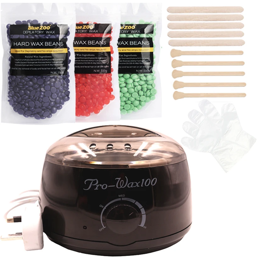 Бразильский бикини депиляторный нагреватель воска картридж крем для удаления